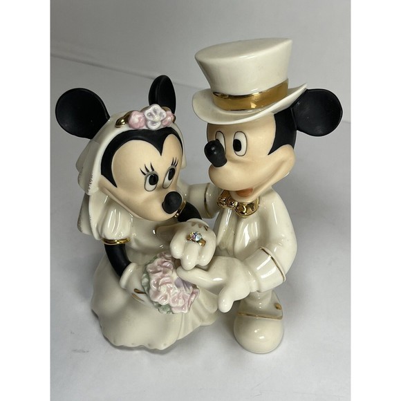 Lenox Accents Lenox Disney Showcase Minnies Dream Wedding Mickey